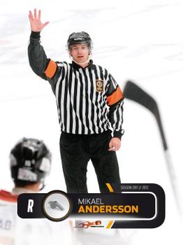 2011-12 HockeyAllsvenskan #ALLS-309 Mikael Andersson Front