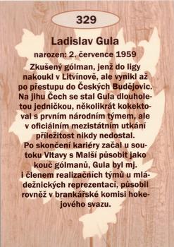 2009-10 Legendy CS #329 Ladislav Gula Back