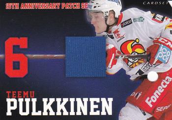 2013-14 Cardset Finland - Patch Series 1 Redemption #NNO Teemu Pulkkinen Front