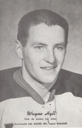 1959-60 Trois-Rivieres Lions (EPHL) #NNO Wayne Hall Front