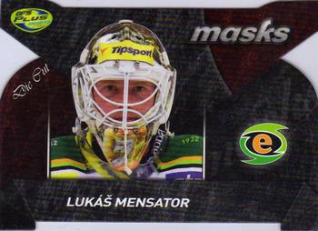 2012-13 Czech OFS Plus - Masks Die Cut #MSK 14 Lukas Mensator Front