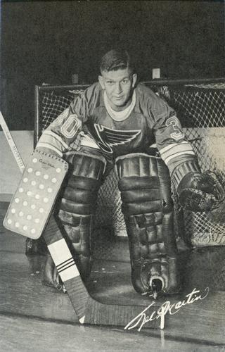 1967-68 St. Louis Blues #NNO Seth Martin Front