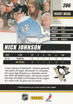 2010-11 Donruss #266 Nick Johnson Back