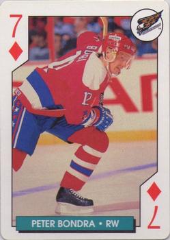 1995-96 Bicycle NHL Hockey Aces #7♦ Peter Bondra Front
