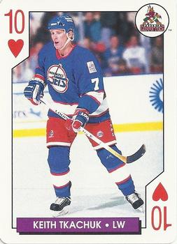 1996-97 Bicycle NHL Hockey Aces #10♥ Keith Tkachuk Front