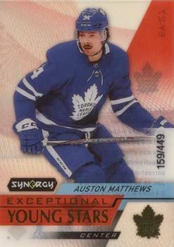 2020-21 Upper Deck Synergy - Exceptional Young Stars Gold #EY-27 Auston Matthews Front