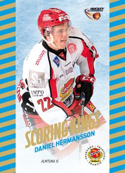 2012-13 HockeyAllsvenskan - Scoring Kings #ALLS-TS02 Daniel Hermansson Front