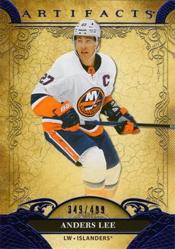 2020-21 Upper Deck Artifacts - Blue Sapphire #1 Anders Lee Front