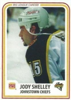 1998-99 Big League Cards Johnstown Chiefs (ECHL) #9 Jody Shelley Front
