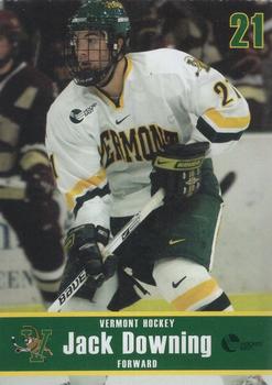 2007-08 L. Brown & Sons Vermont Catamounts (NCAA) #NNO Jack Downing Front