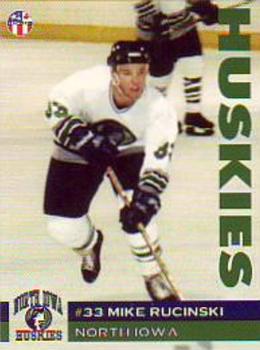 1995-96 North Iowa Huskies (USHL) #25 Mike Rucinski Front