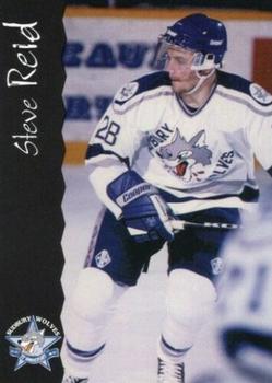1996-97 Sudbury Wolves (OHL) 25th Anniversary #NNO Steve Reid Front