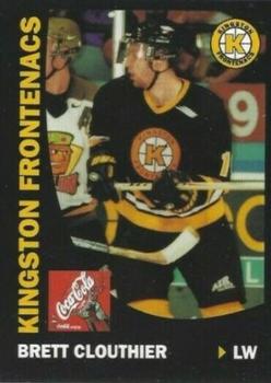 1999-00 Coca-Cola Kingston Frontenacs (OHL) Millenial Edition #NNO Brett Clouthier Front