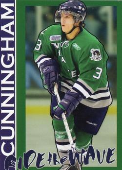 2007-08 Meijer Plymouth Whalers (OHL) #NNO Wes Cunningham Front