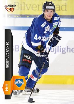2015-16 Playercards HockeyAllsvenskan #HA-090 Oskar Carlsson Front