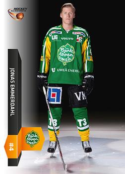 2015-16 Playercards HockeyAllsvenskan #HA-143 Jonas Emmerdahl Front