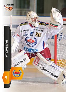 2015-16 Playercards HockeyAllsvenskan #HA-169 Dan Bakala Front