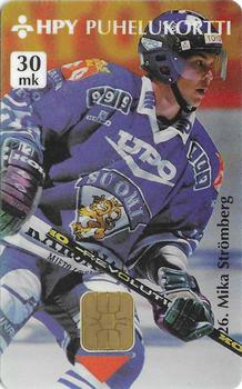 1995 HPY Puhelukortti Maailmanmestarit (Finnish) #HPY-E21 Mika Strömberg Front