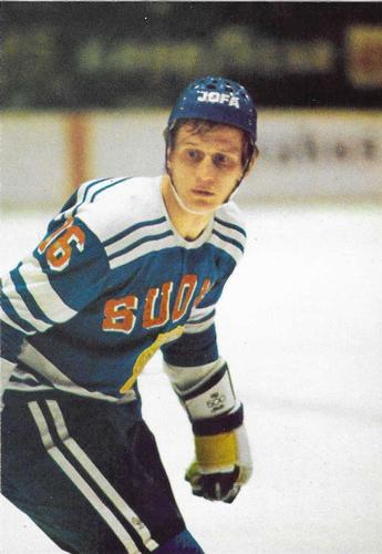 1973-74 IIHF World Championships Postcards #NNO Juhani Tamminen Front