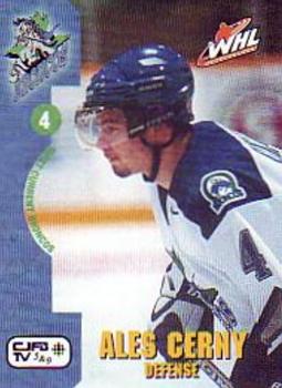 2001-02 Swift Current Broncos (WHL) #NNO Ales Cerny Front
