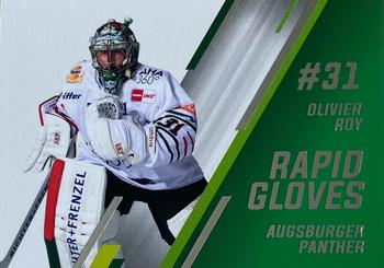 2020-21 Playercards (DEL) - Rapid Gloves #DEL-RG01 Olivier Roy Front