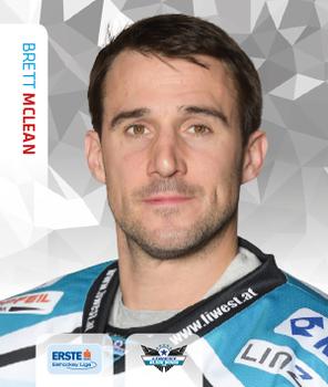 2015-16 Playercards Stickers (EBEL) #071 Brett McLean Front