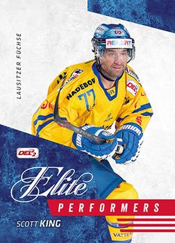 2014-15 Playercards (DEL2) - Elite Performers #EP10 Scott King Front