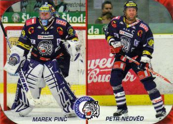 2010-11 Czech OFS Plus - Team Card #6 Marek Pinc / Petr Nedved Front