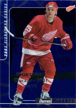 2000-01 Be a Player Signature Series - Chicago Sportsfest 2001 Sapphire #59 Darren McCarty Front