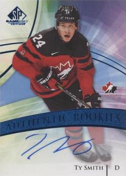 2020-21 SP Game Used - Blue Autographs #119 Ty Smith Front