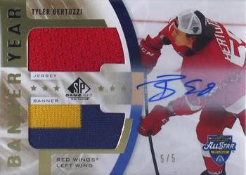2020-21 SP Game Used - 2020 NHL All-Star Game Banner-Jersey Relics Autographs #BYJ-TB Tyler Bertuzzi Front