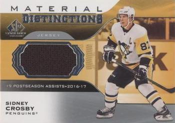 2020-21 SP Game Used - Distinctions Materials #DM-SC Sidney Crosby Front