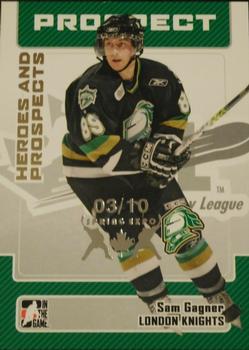 2006-07 In The Game Heroes and Prospects - Spring Expo #200 Sam Gagner Front