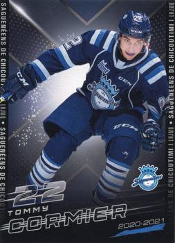 2020-21 Extreme Chicoutimi Sagueneens (QMJHL) #6 Tommy Cormier Front