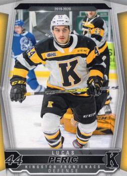 2019-20 Extreme Kingston Frontenacs (OHL) #NNO Lucas Peric Front