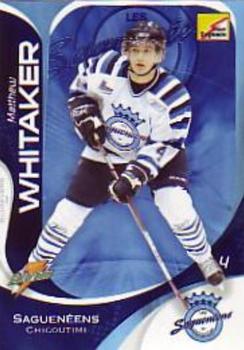 2007-08 Extreme Chicoutimi Sagueneens (QMJHL) #5 Matthew Whitaker Front
