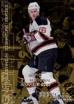 1999-00 Be a Player Millennium Signature Series - Anaheim National Gold #150 Bobby Holik Front