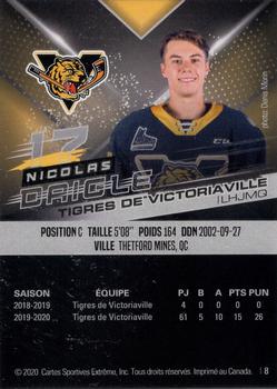 2020-21 Extreme Victoriaville Tigres (QMJHL) #8 Nicolas Daigle Back