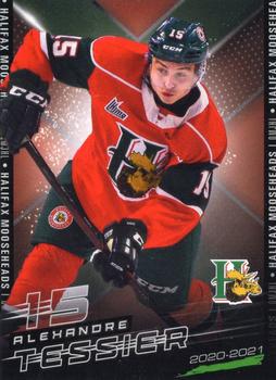 2020-21 Extreme Halifax Mooseheads (QMJHL) #9 Alexandre Tessier Front