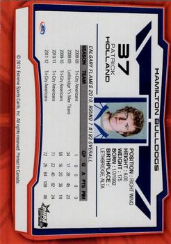 2012-13 Extreme Hamilton Bulldogs (AHL) #7 Patrick Holland Back