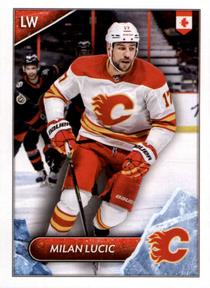 2021-22 Topps NHL Sticker Collection #124 Milan Lucic Front