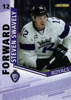 2018-19 Rieck's Printing Reading Royals (ECHL) #7 Steven Swavely Front