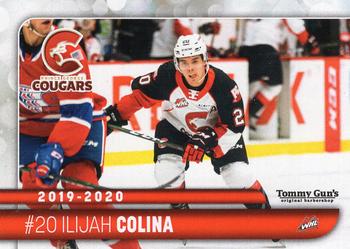 2019-20 Prince George Cougars (WHL) #NNO Ilijah Colina Front