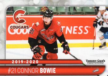 2019-20 Prince George Cougars (WHL) #NNO Connor Bowie Front