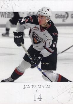 2017-18 Vancouver Giants (WHL) #NNO James Malm Front