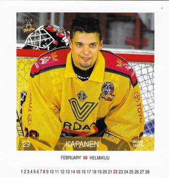 1997-98 Finnish Adbox Hockey-Box #JAN6 Kimmo Kapanen Front
