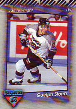 2010-11 Guelph Storm (OHL) 1991-2010 Top 20 All-Time #20 Jamie Wright Front
