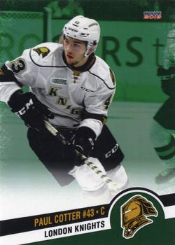 2018-19 Choice London Knights (OHL) Update #28 Paul Cotter Front
