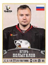 2017-18 Panini KHL Stickers #307 Igor Polygalov Front