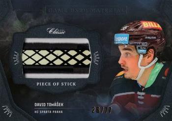 2020-21 OFS Classic Série II - Game Used Material #GUM-DTO David Tomasek Front